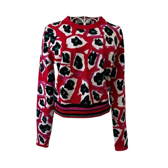 Diane von Furstenberg Harrison Crewneck Pullover Size Small - Picture 1 of 8